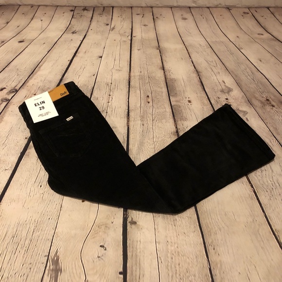 Anthropologie Black Corduroy Pants The Cords - Picture 2 of 8